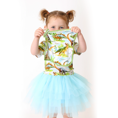 Classic Jurassic Lovey With Teething Ring
