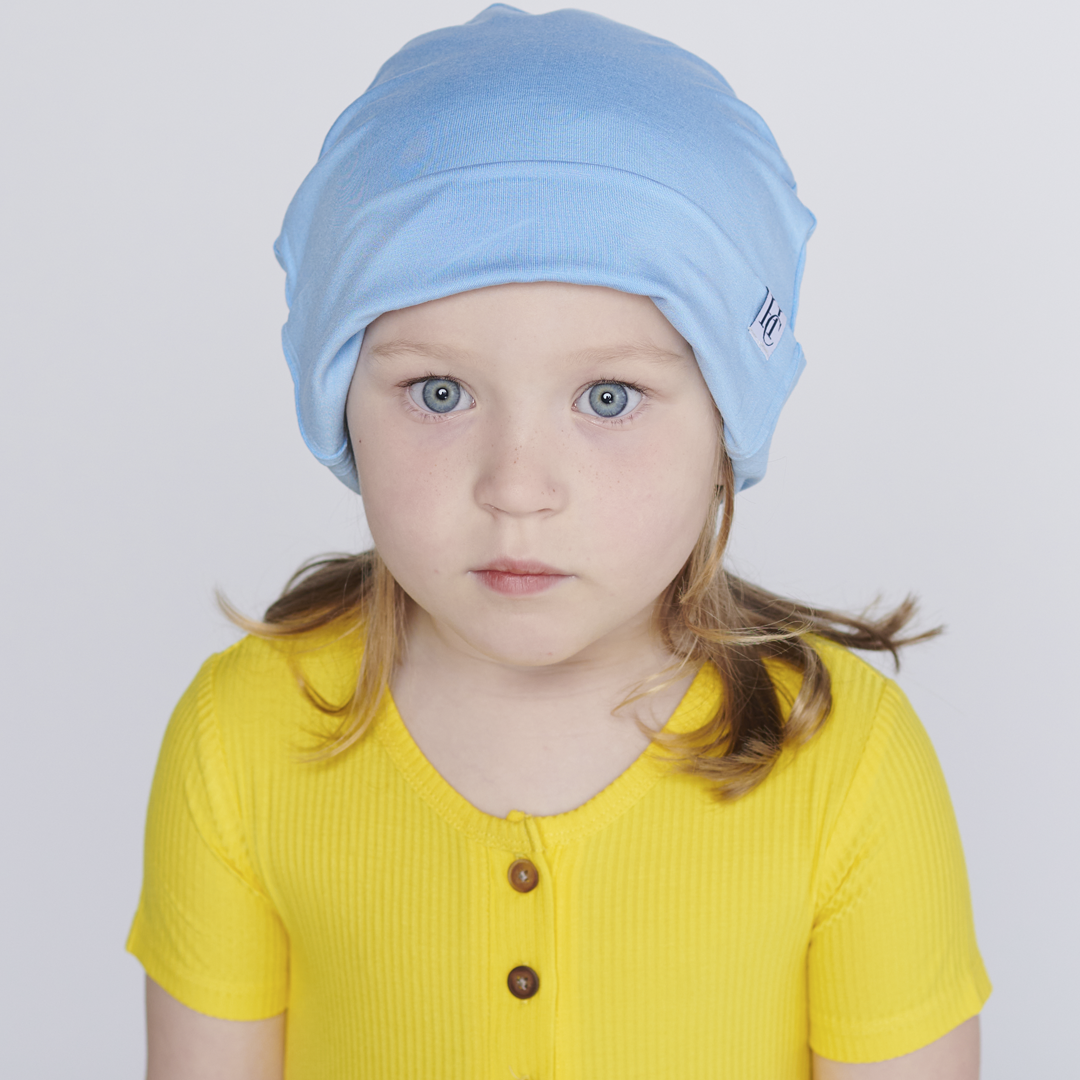 Iceberg Blue Slouchy Toque (Beanie)