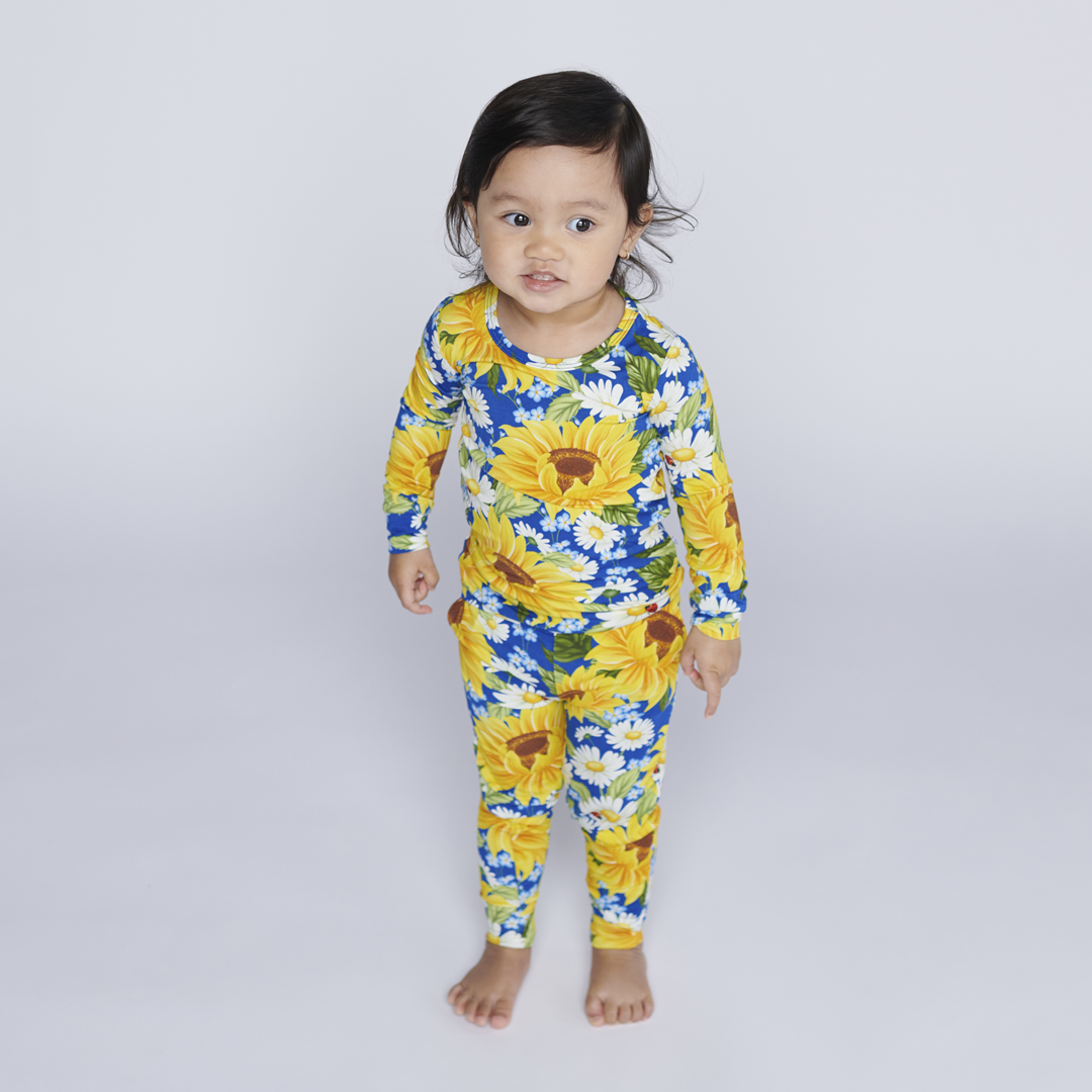 Here Comes The Sun Kids Two Piece Lounge Set