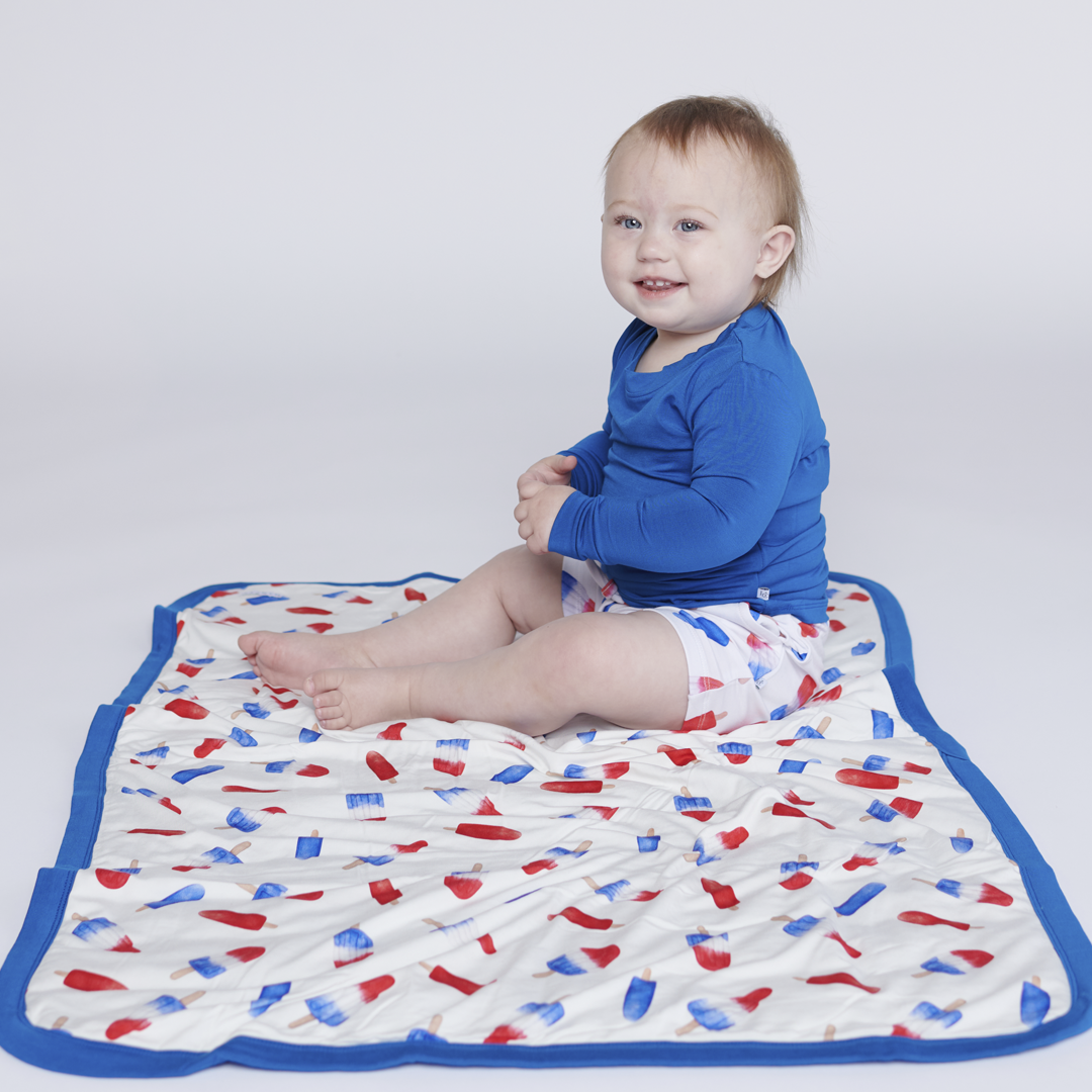 Rocket Pop QUILTED Mini Blanket