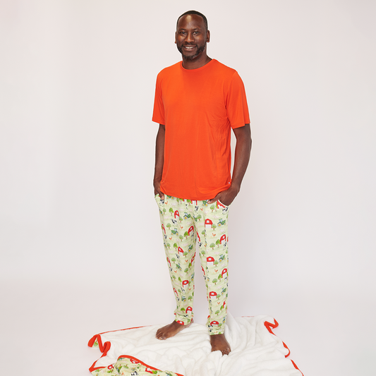 Workin' On The Farm Mens Two Piece Lounge Set