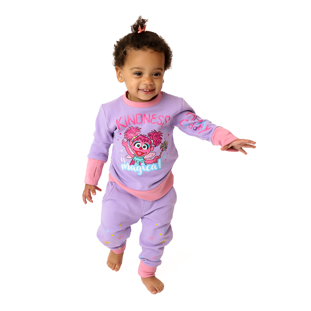 Abby Cadabby Baby & Toddler Crew Neck Tracksuit | Sesame Street