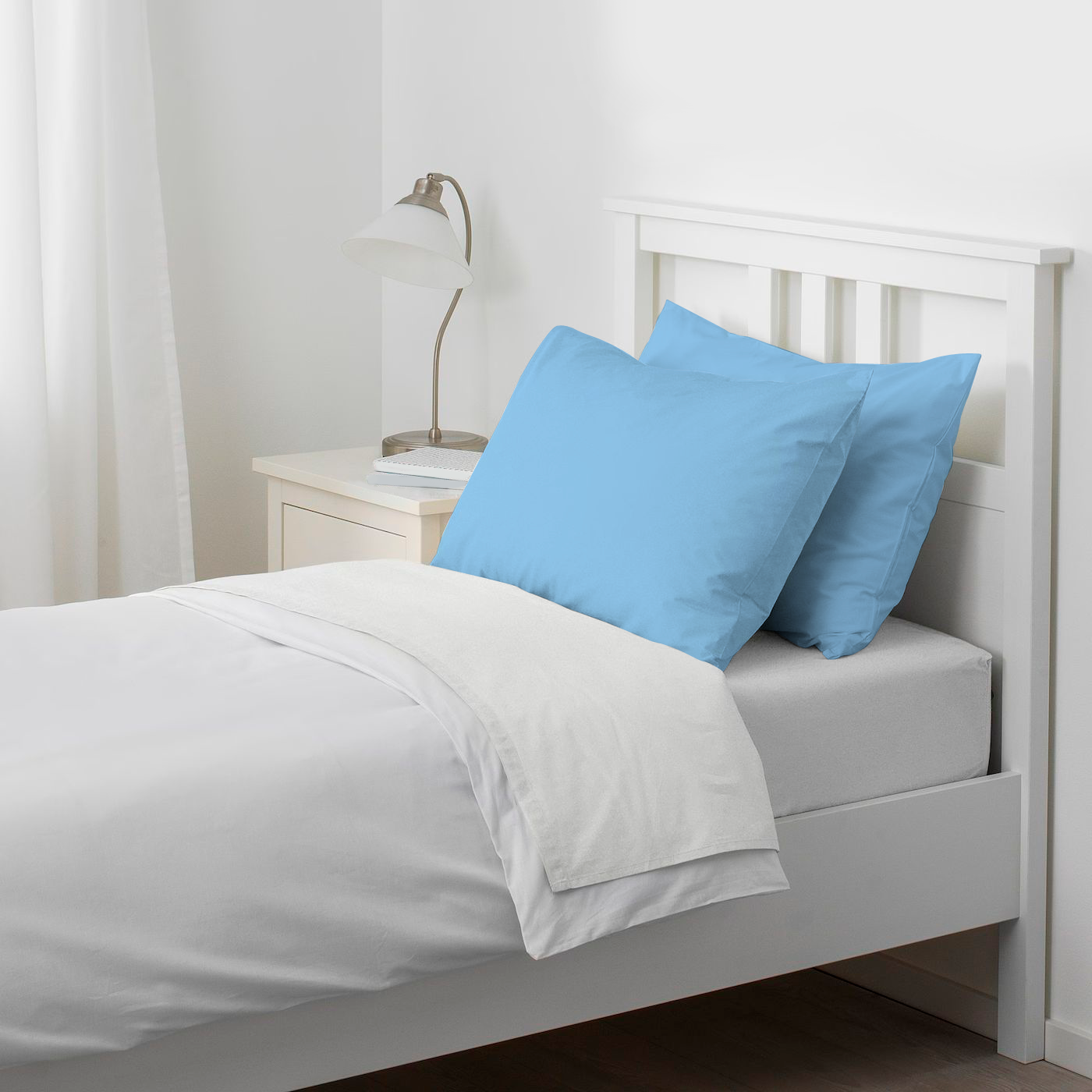 Iceberg Blue Standard Pillow Cases