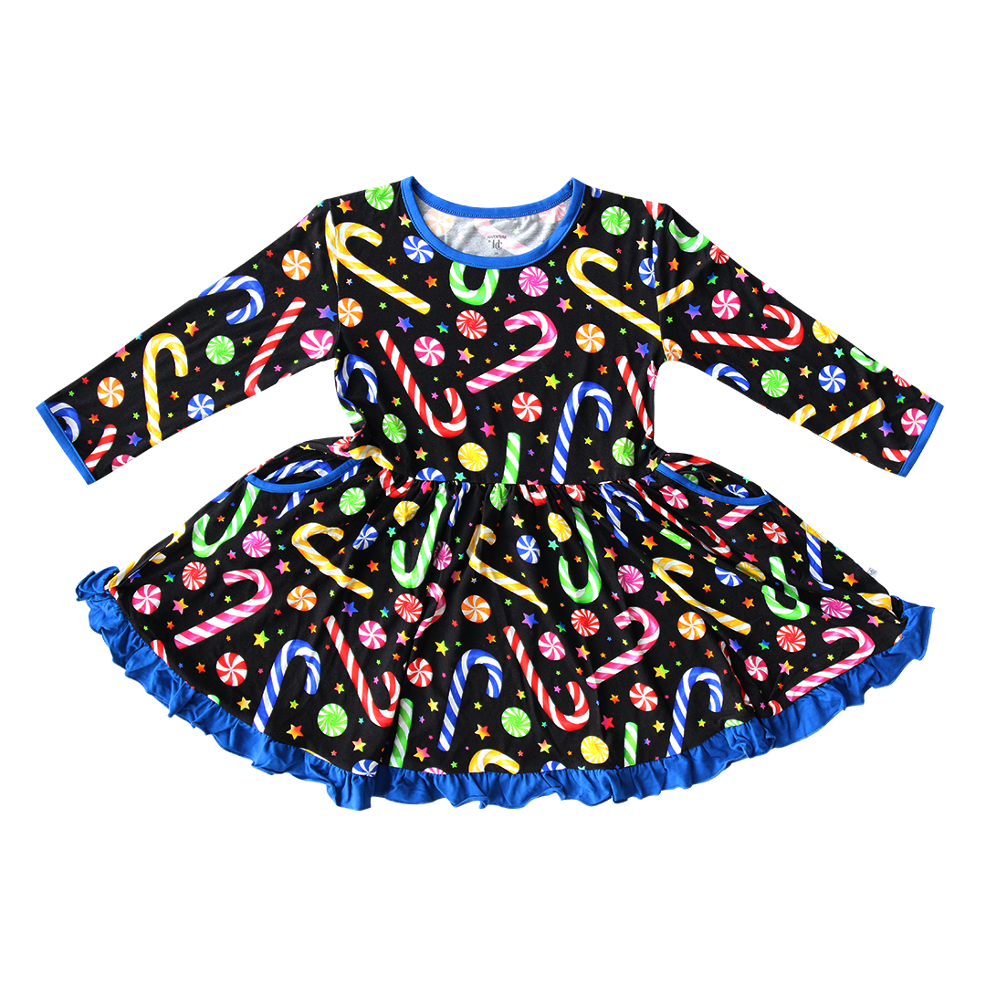 Electric Canes Twirl Dress