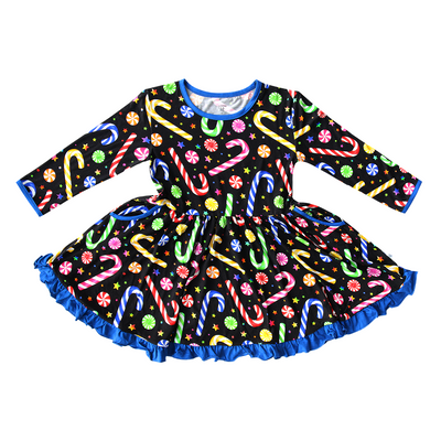 Electric Canes Twirl Dress