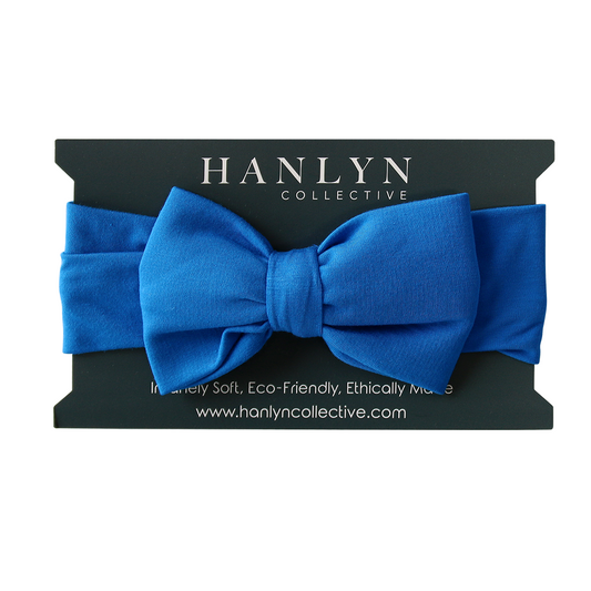 Vibrant Blue Beautiful Bow