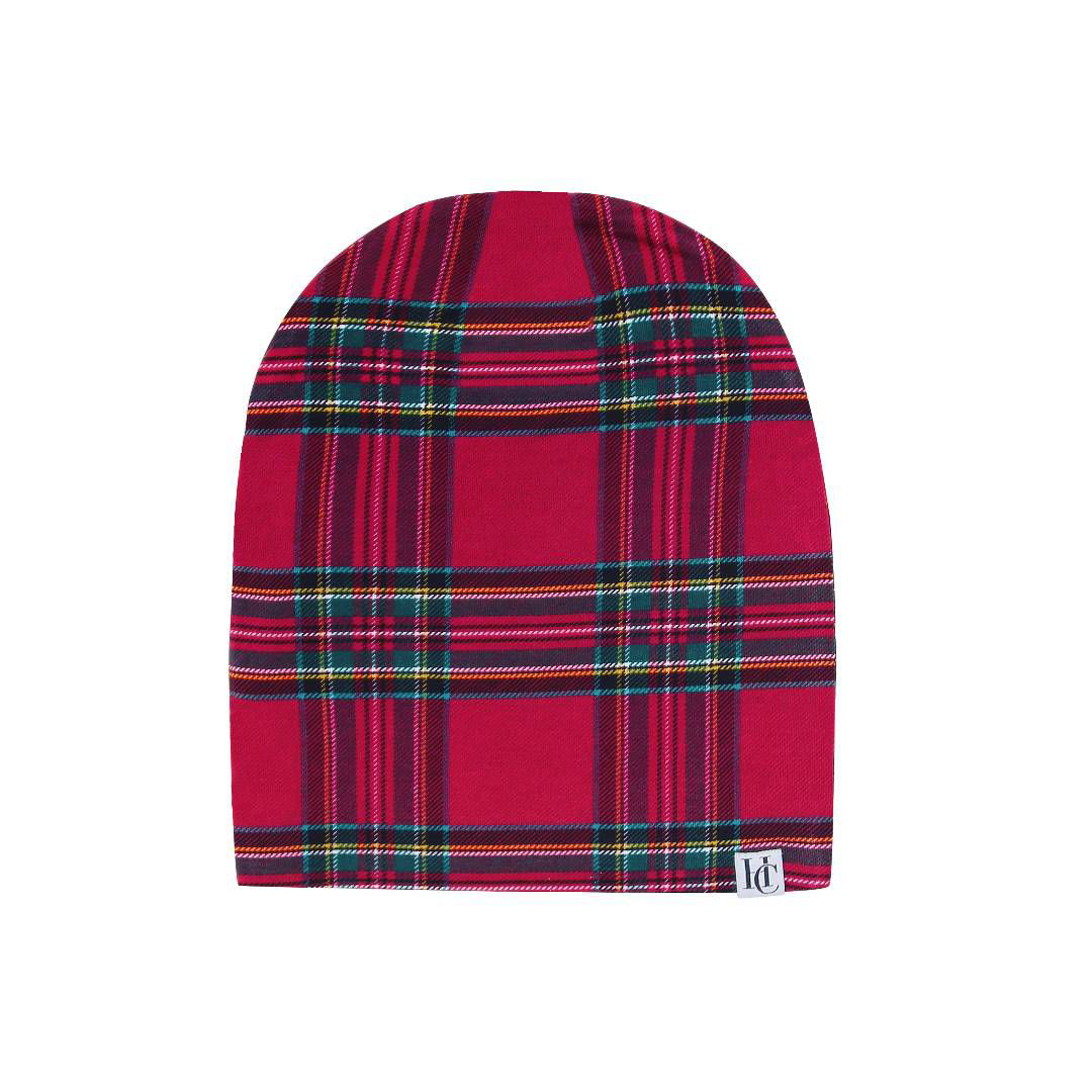 Hanlyn Holiday Plaid Slouchy Toque (Beanie)
