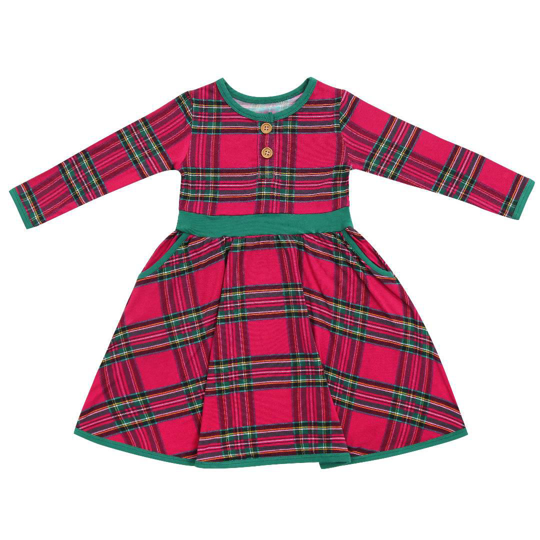 Hanlyn Holiday Plaid Winter Twirler