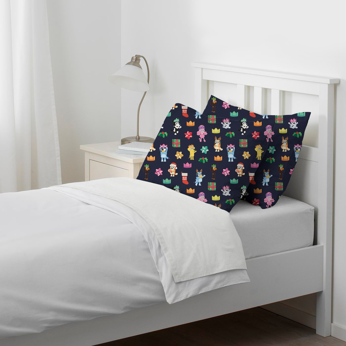 Heeler Holiday Cheer Standard Pillow Cases | Bluey™