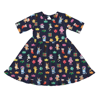 Heeler Holiday Cheer Twirl Dress | Bluey™