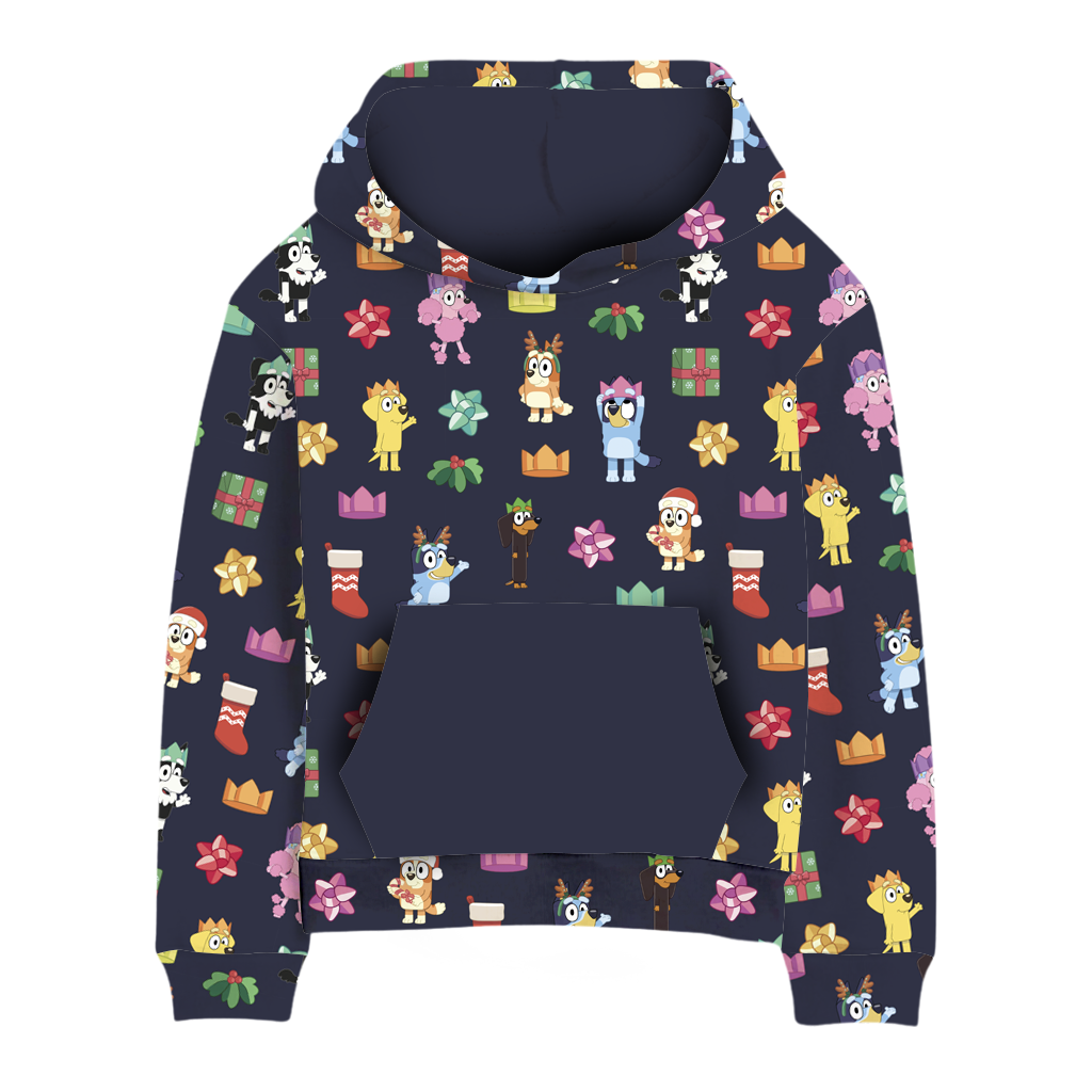 Heeler Holiday Cheer Kids Hoodie | Bluey™