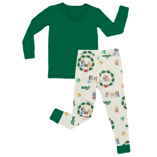 Home for the Holidays Ladies PJ Set | Bluey™