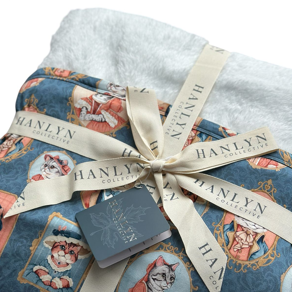 Downton Tabby Adult PLUSH Blanket (50x65)