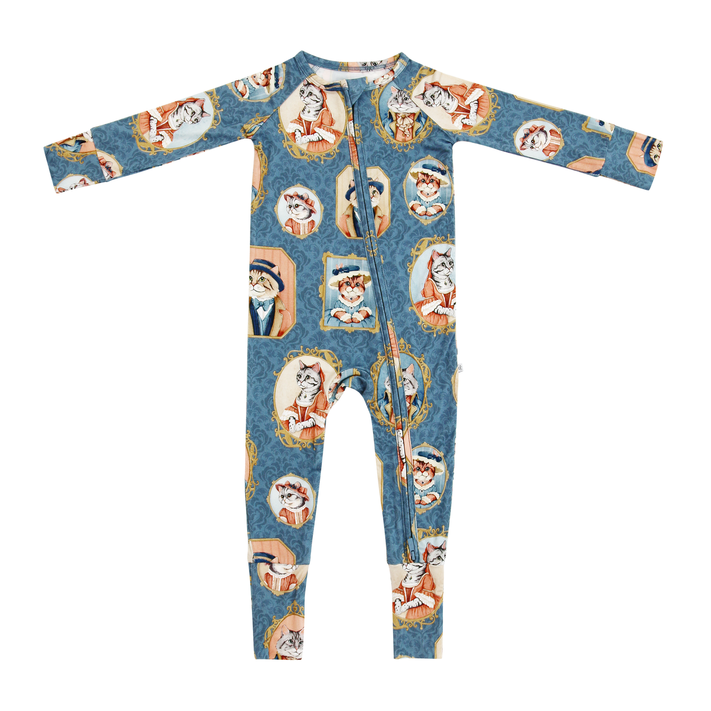 Downton Tabby Baby Convertible Romper