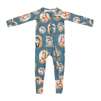 Downton Tabby Baby Convertible Romper