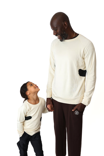 Bear Hug Adult Crew Neck Sweatshirt
