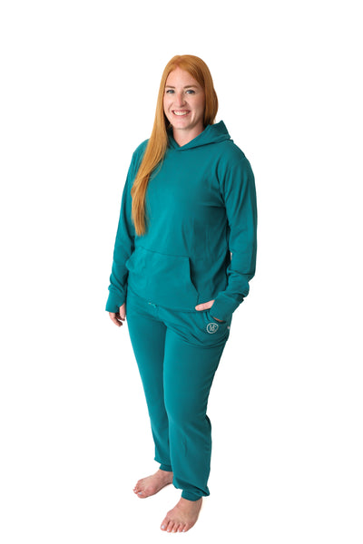 Teal Me More Adult Hoodie