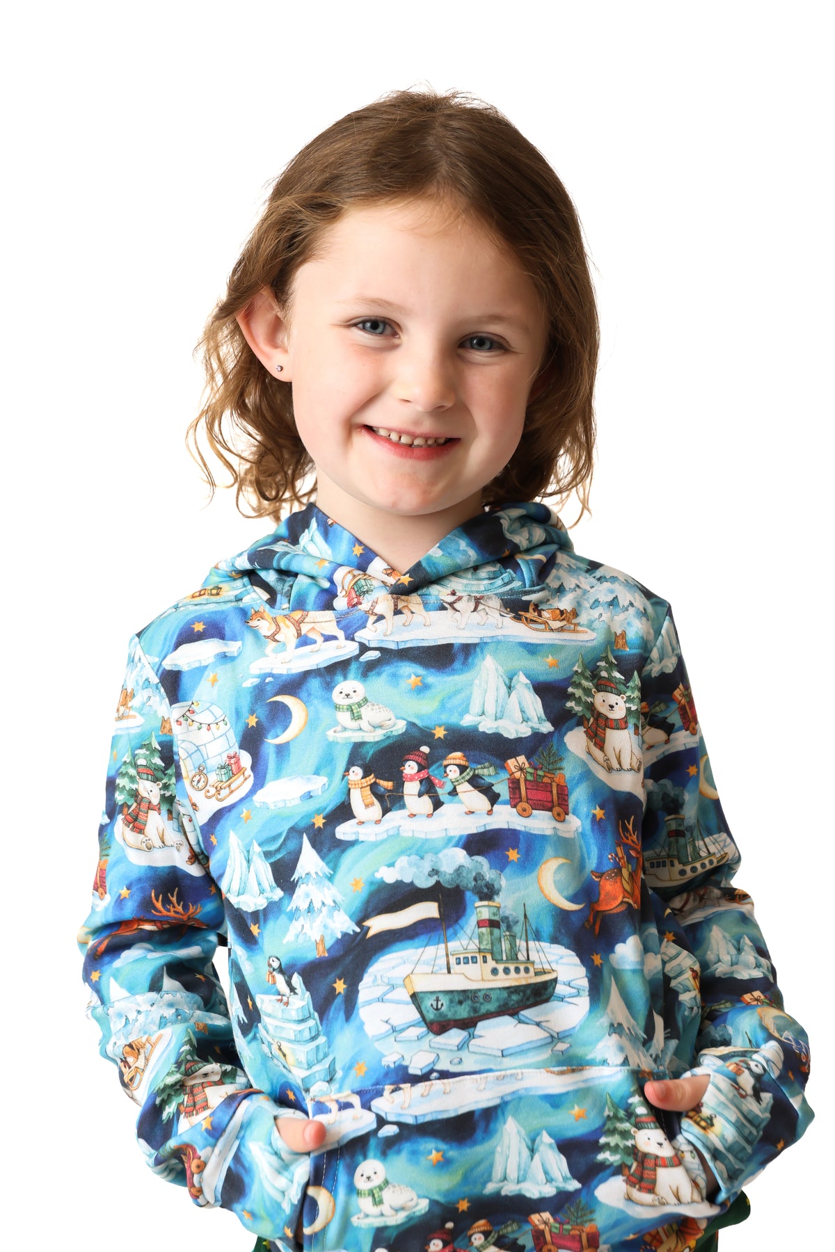 Aurora Adventures Kids Hoodie