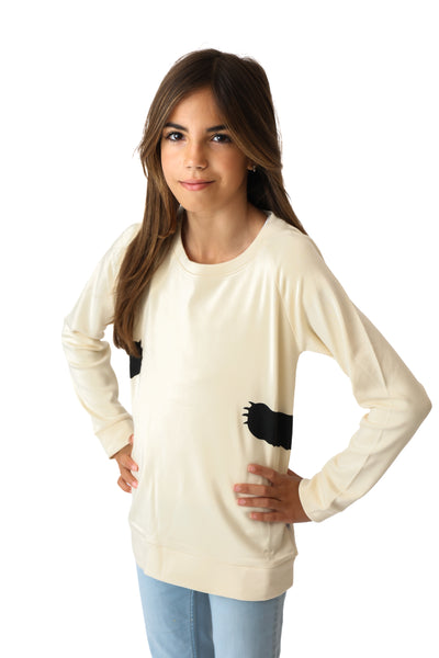 Bear Hug Kids Crew Neck Sweatshirt