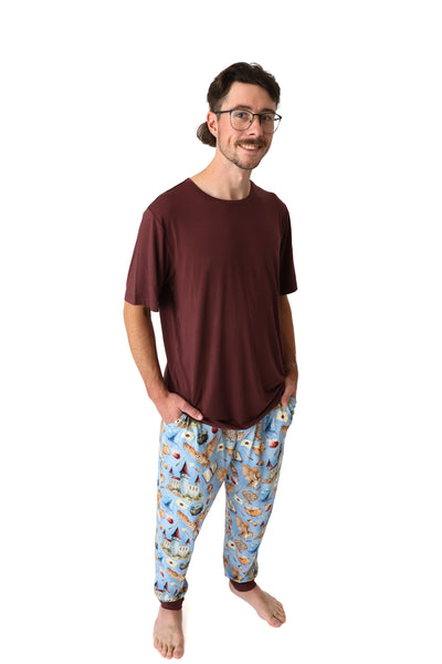 Magical Mystical Mens Short Sleeve PJ Set