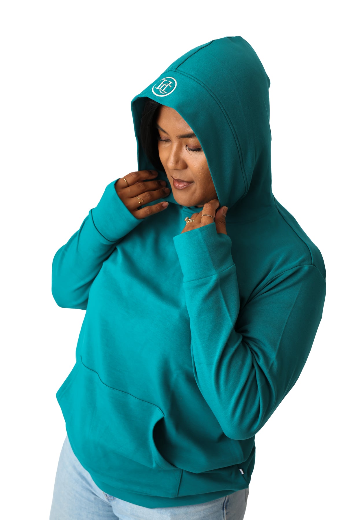 Teal Me More Adult Hoodie
