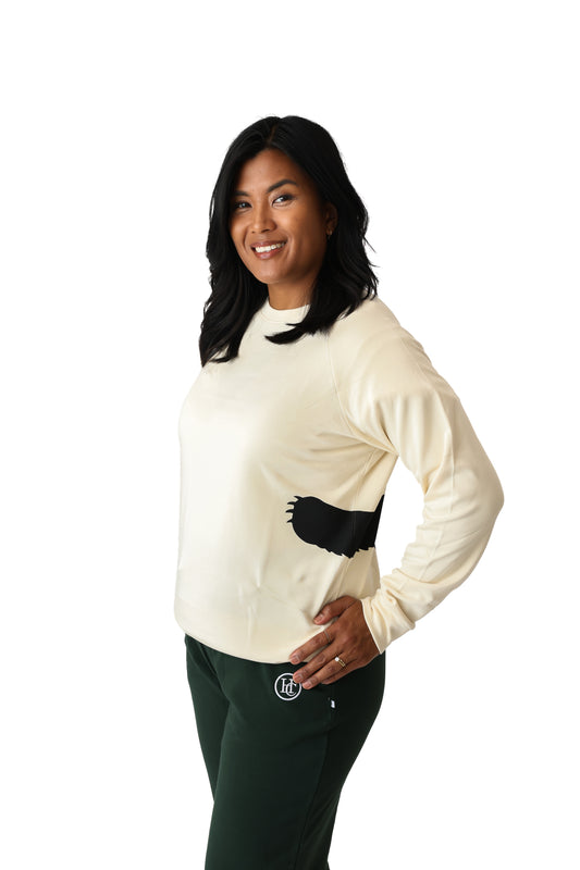 Bear Hug Adult Crew Neck Sweatshirt