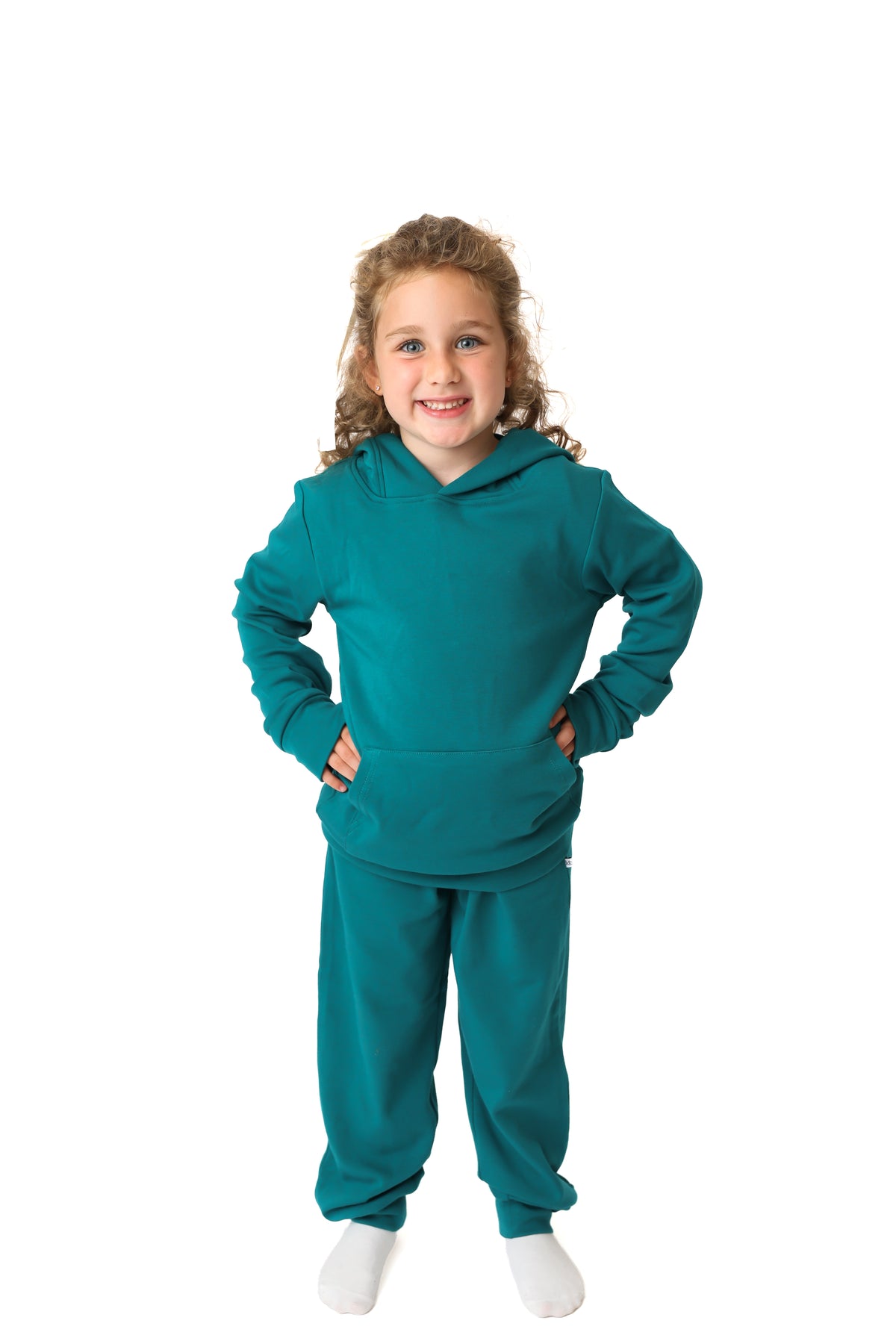 Teal Me More Kids Hoodie