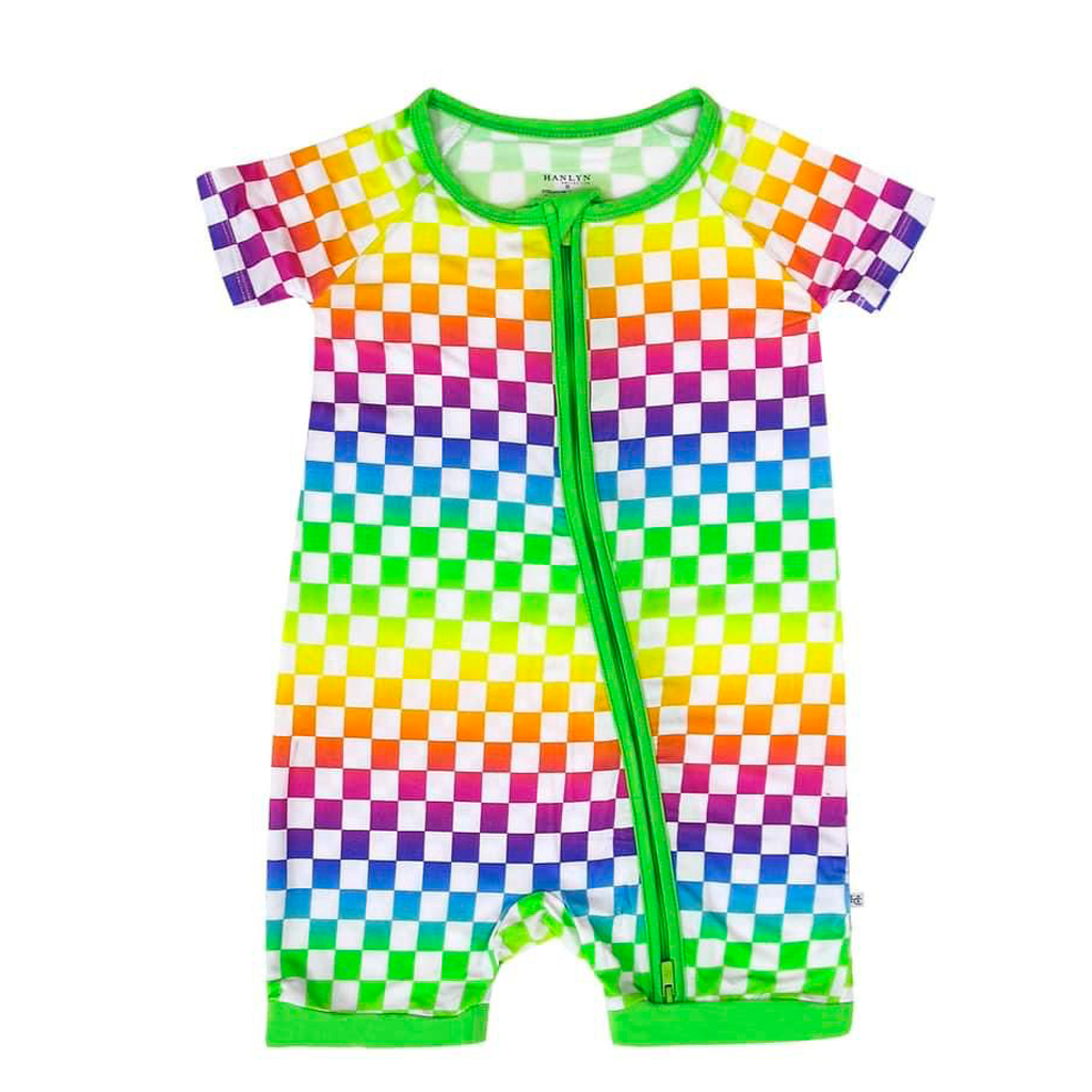 Checkmate Shortie Rompsie