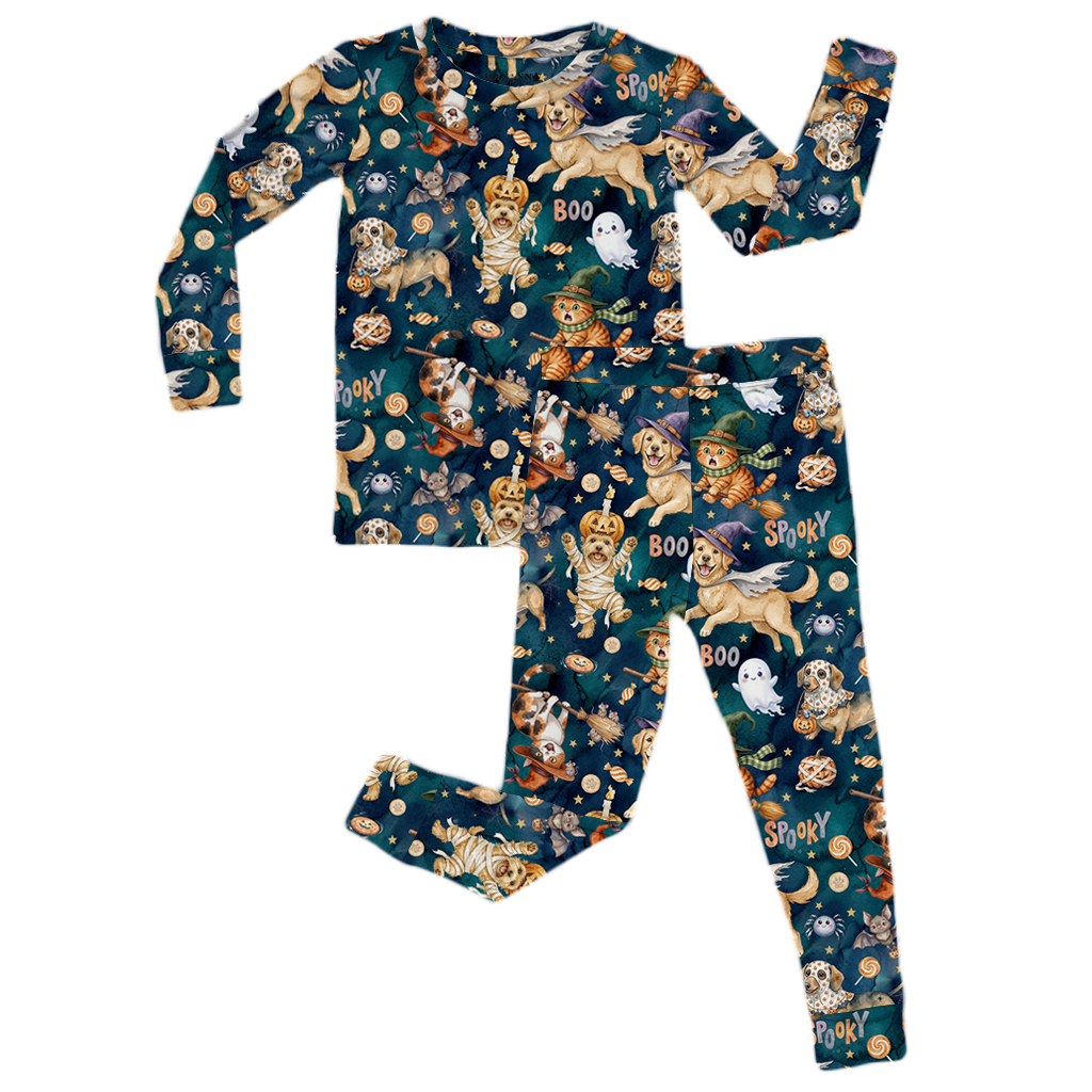 Spooky Paws PJ Set
