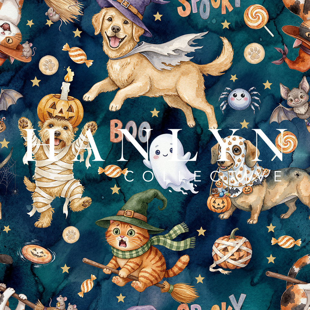 Spooky Paws PJ Set