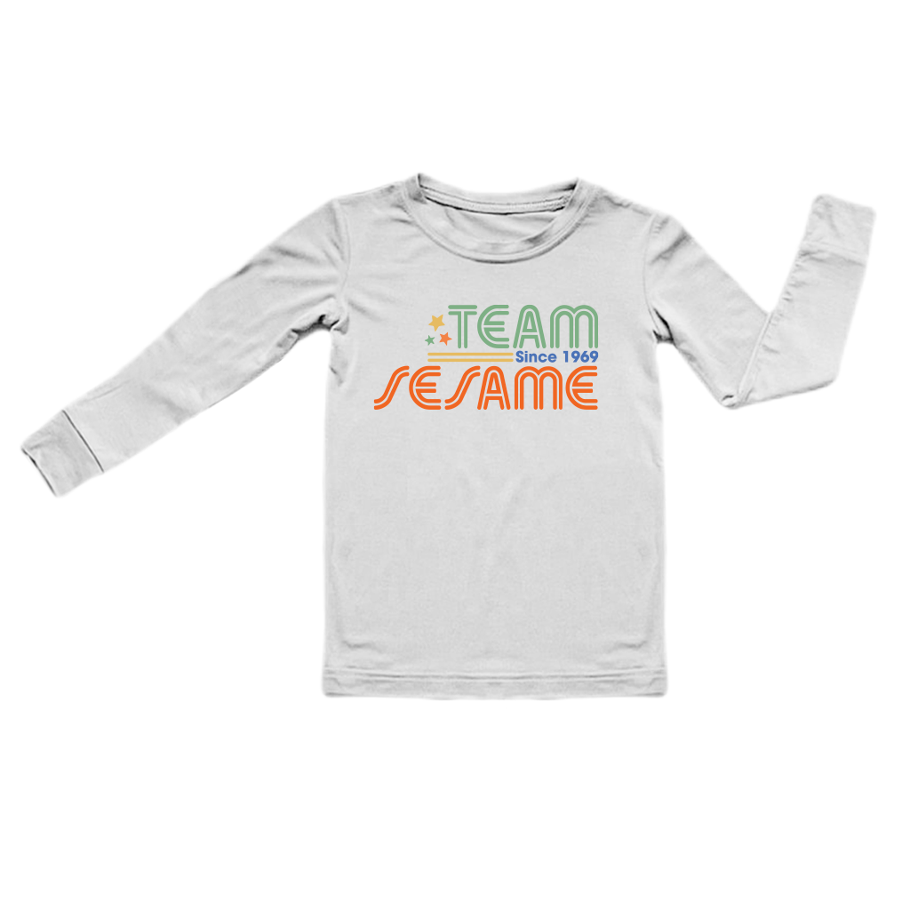 Team Sesame Adult MODAL Long Sleeve Shirt | Sesame Street