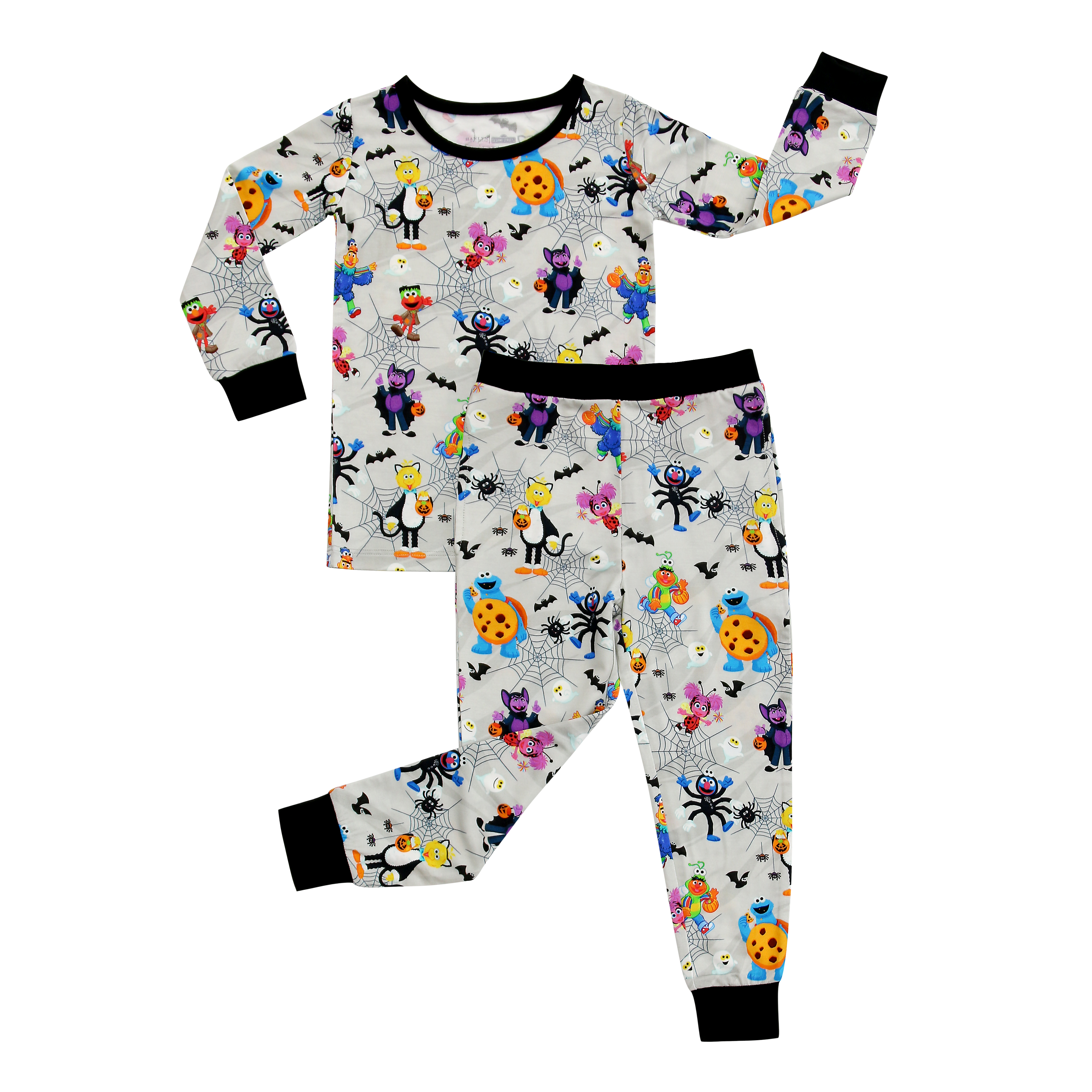 Too Cute To Spook Kids Two Piece Lounge Set | Sesame Street