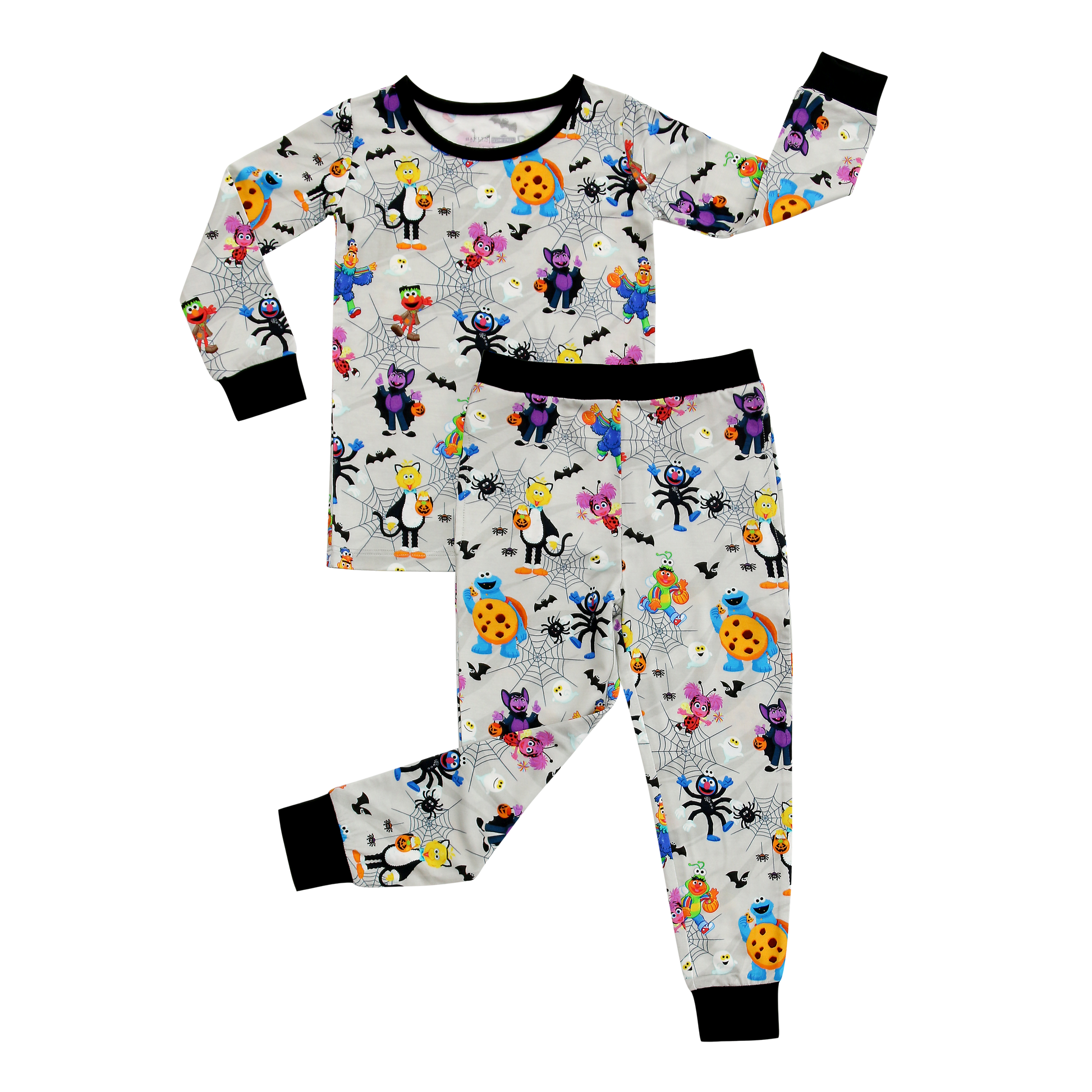 Too Cute To Spook Kids Two Piece Lounge Set | Sesame Street