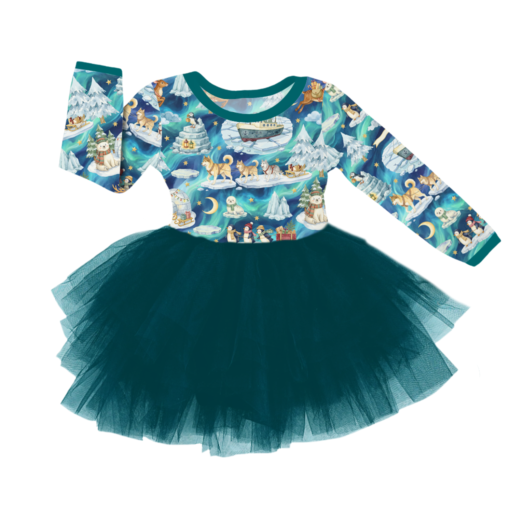 Aurora Adventures Long Sleeve Tutu Dress