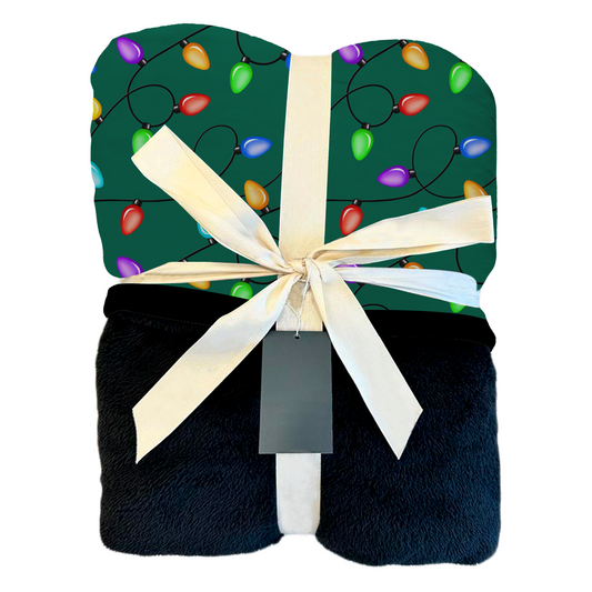Twinkle All The Way Family PLUSH Blanket (85x65)
