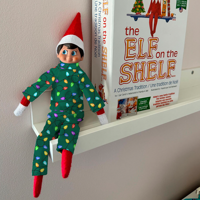 Twinkle All The Way ELF PJ Set