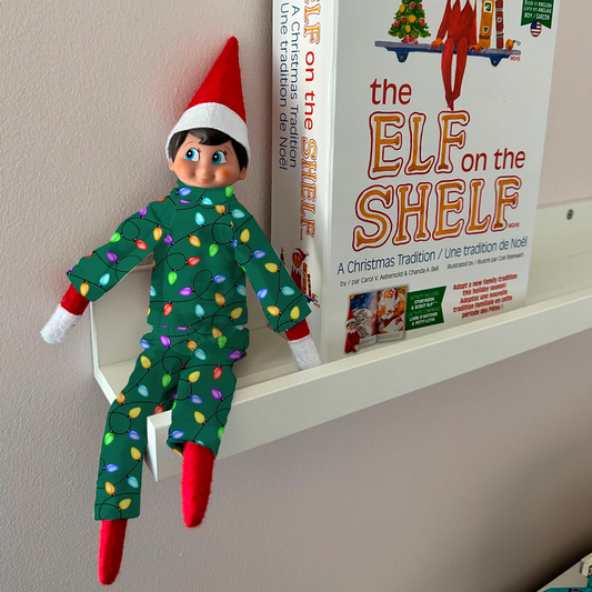 Twinkle All The Way ELF PJ Set