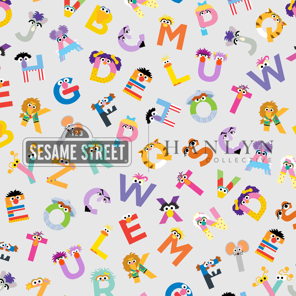 The Monster ABC's Kids Two Piece Lounge Set | Sesame Street