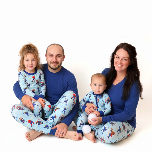 Wild On The Ice Men's PJ Set