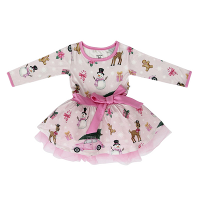 Winter Wonderland PINK Tutu Dress