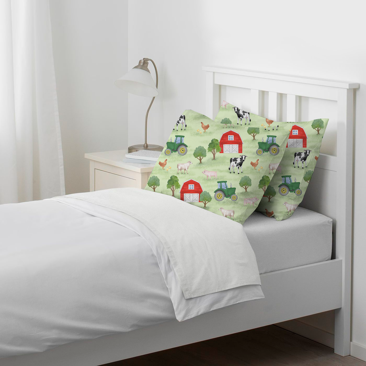 Workin' On The Farm Standard Pillow Cases