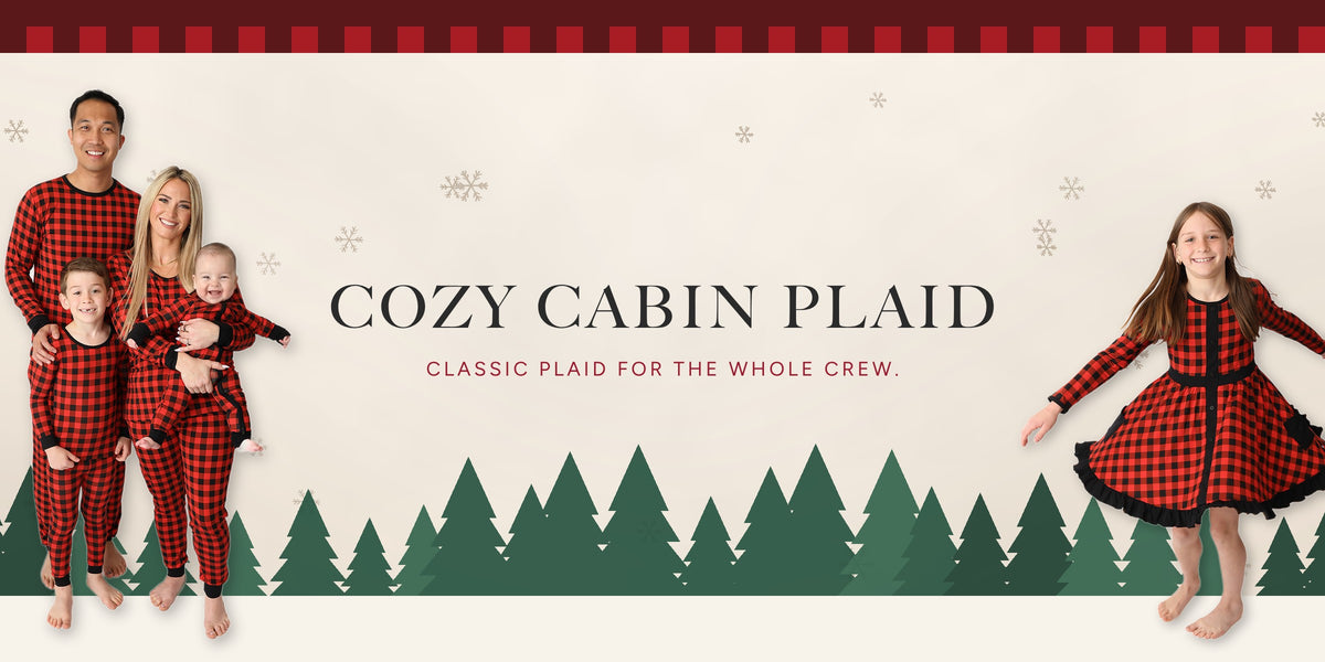 Cozy Cabin Plaid pajamas