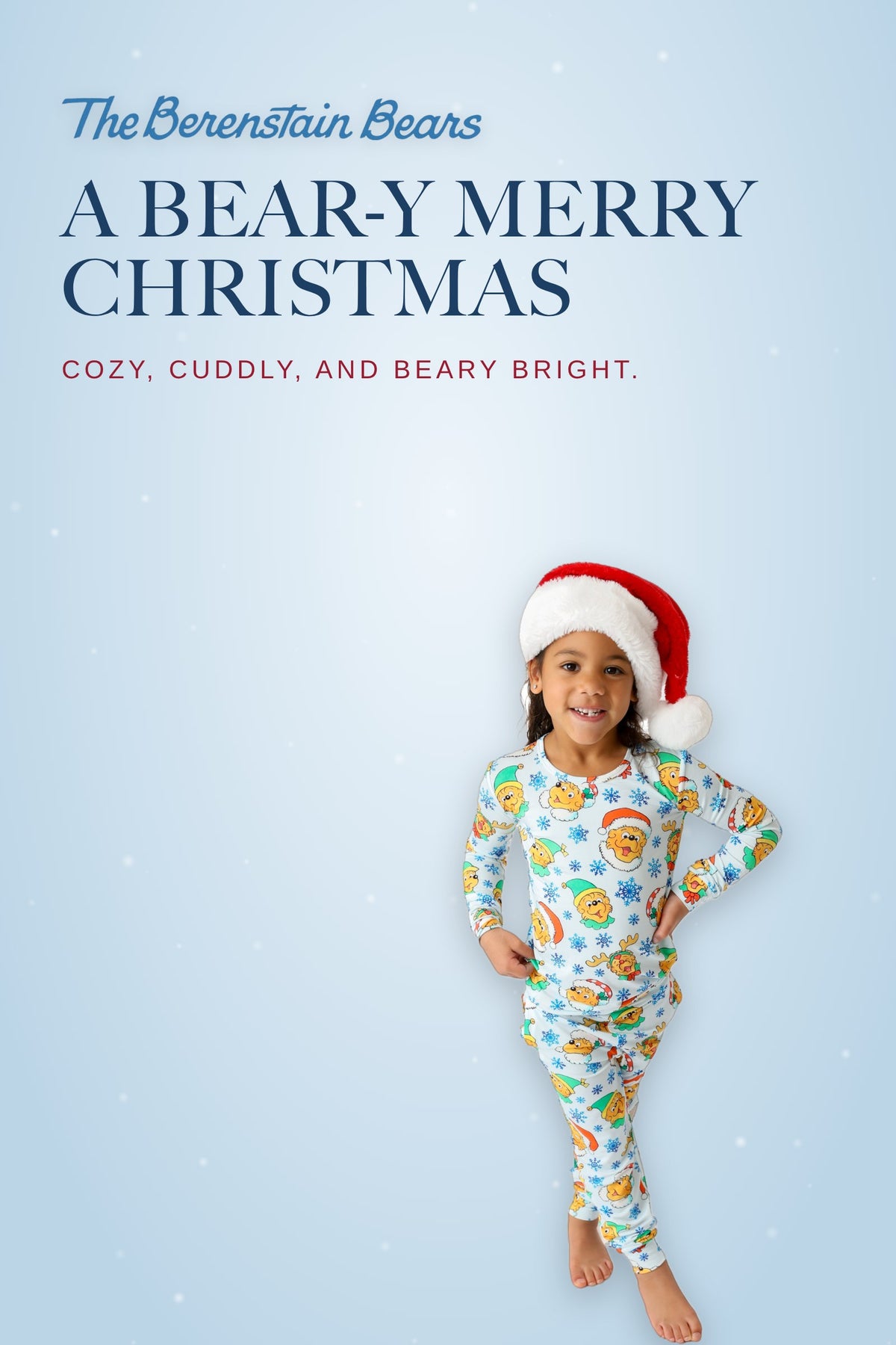 A Bear-y Merry Christmas kids pajamas