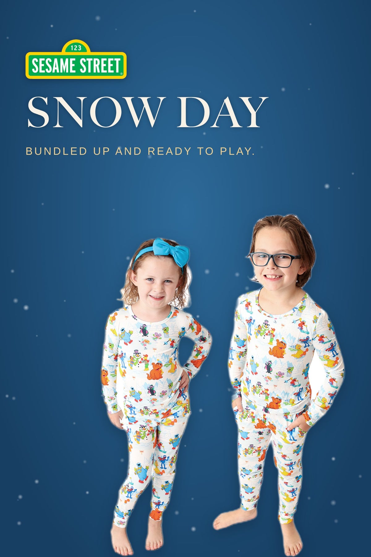 Snow Day kids pajamas