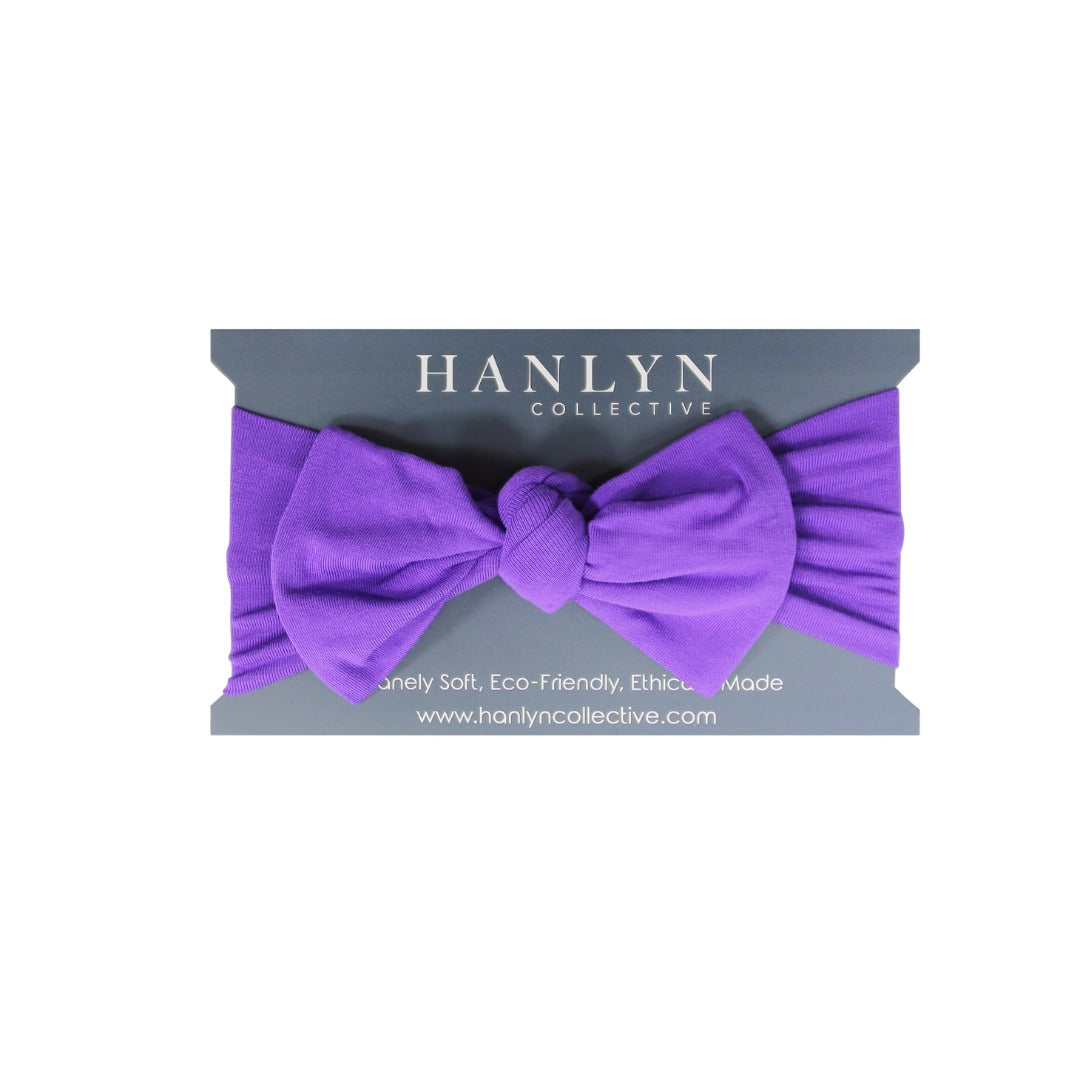 Purple Beautiful Bow