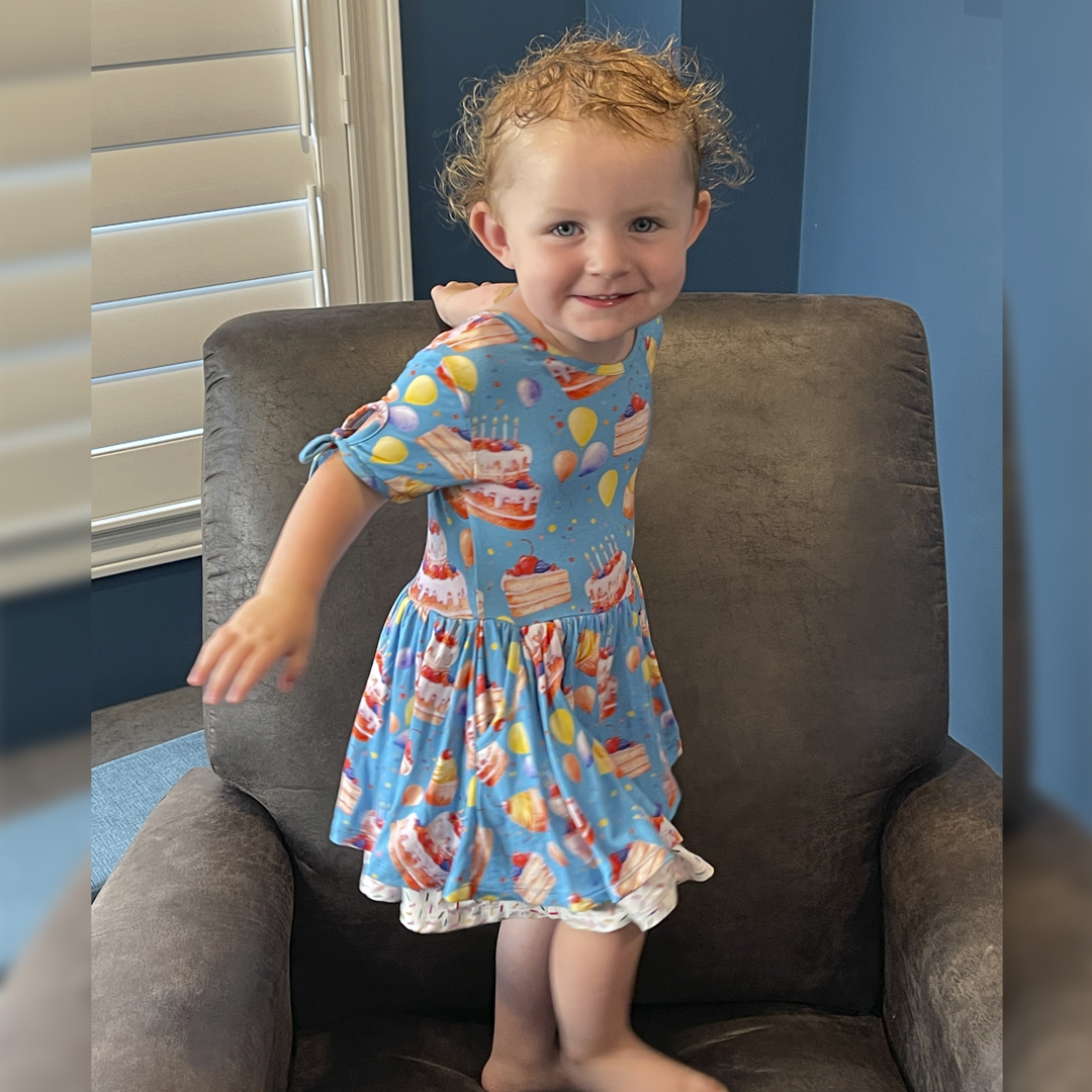 My Birthday Suit Casual Twirl Dress