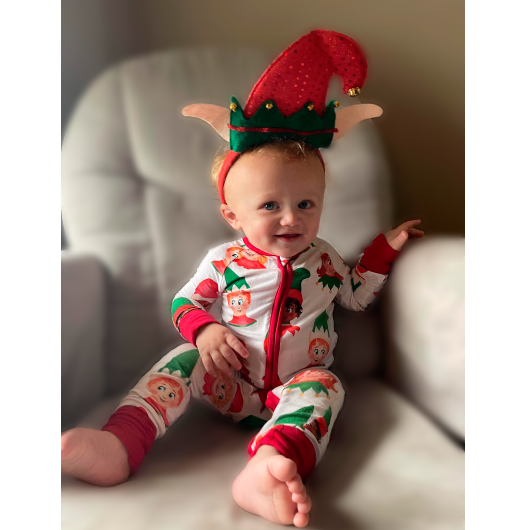 Santa's Little Helper Convertible Romper