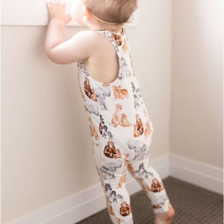 Baby Mine Racerback  Kids Tank Overalls
