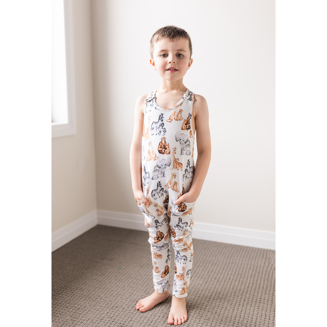 Baby Mine Racerback  Kids Tank Overalls