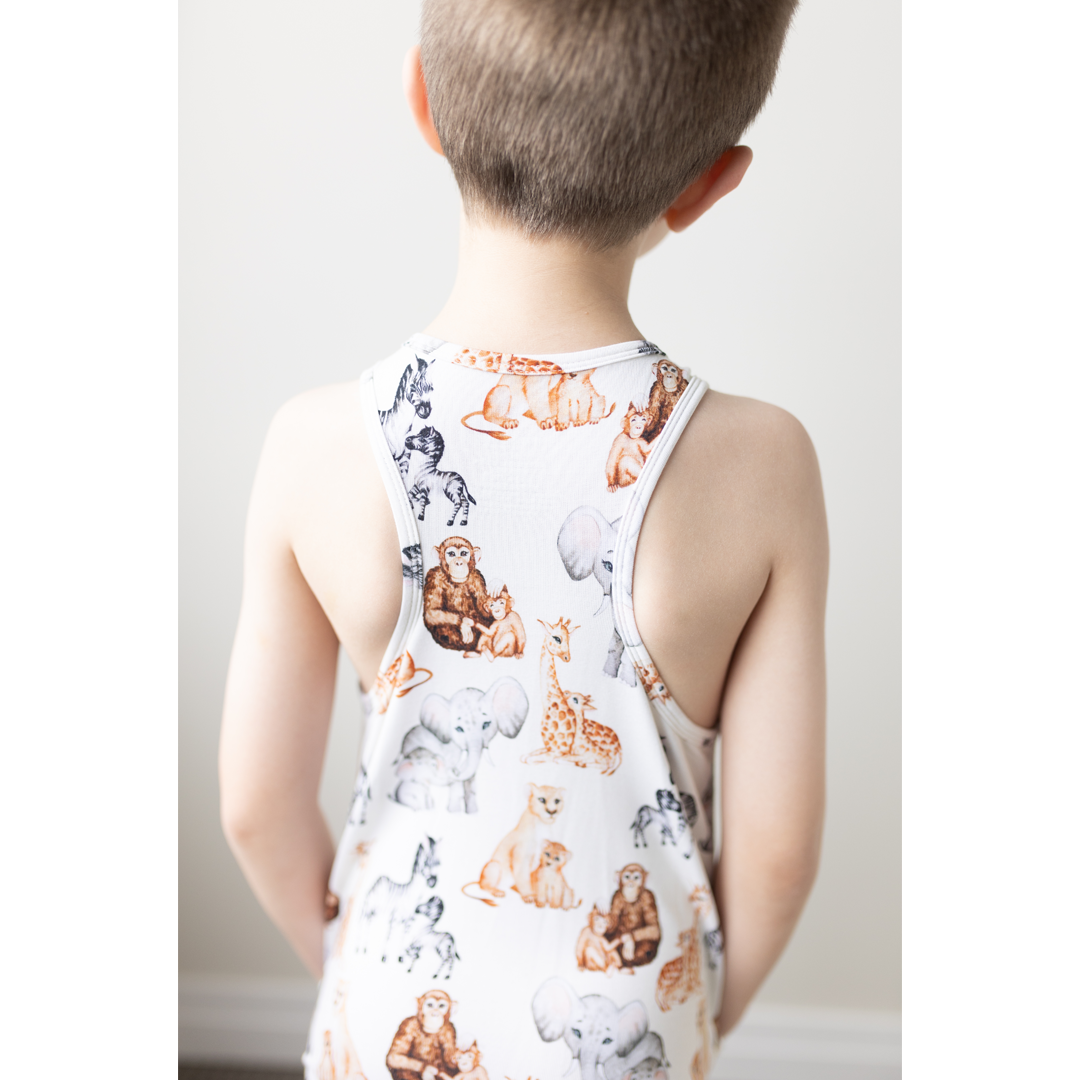 Baby Mine Racerback  Kids Tank Overalls